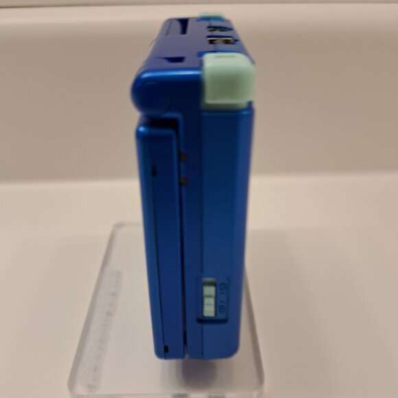 Rare Nintendo Blue Gameboy Advance SP 100% GENUINE Rockman (Japanese Megaman) - Picture 4 of 8